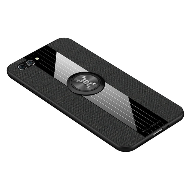 XINLI Stitching Cloth Textue Shockproof TPU Protective Case with Ring Holder, For Huawei Mate 8, For Huawei Mate 9, For Huawei Mate 10, For Huawei Mate 10 Pro, For Huawei Mate 20, For Huawei Mate 20 Pro, For Huawei Mate 20 X, For Huawei Mate 30��������...