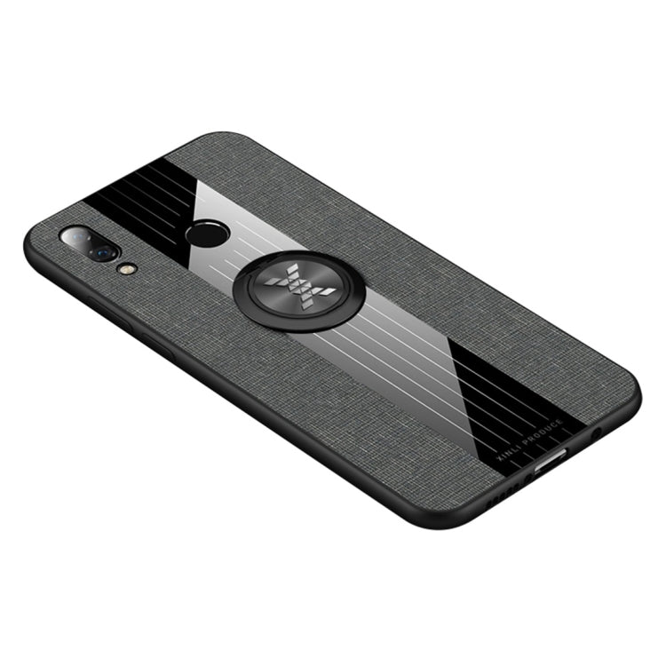 XINLI Stitching Cloth Textue Shockproof TPU Protective Case with Ring Holder, For Huawei Mate 8, For Huawei Mate 9, For Huawei Mate 10, For Huawei Mate 10 Pro, For Huawei Mate 20, For Huawei Mate 20 Pro, For Huawei Mate 20 X, For Huawei Mate 30��������...
