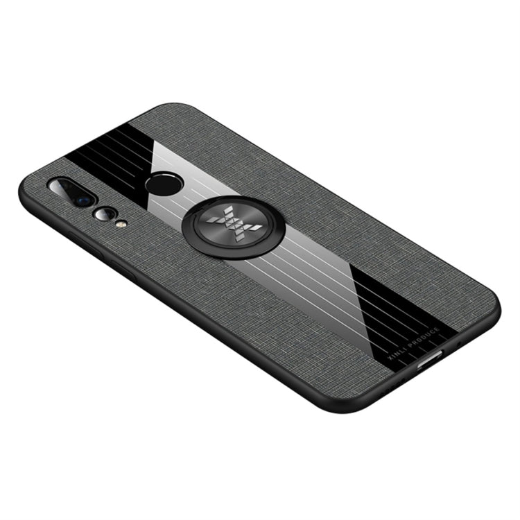 XINLI Stitching Cloth Textue Shockproof TPU Protective Case with Ring Holder, For Huawei Mate 8, For Huawei Mate 9, For Huawei Mate 10, For Huawei Mate 10 Pro, For Huawei Mate 20, For Huawei Mate 20 Pro, For Huawei Mate 20 X, For Huawei Mate 30��������...