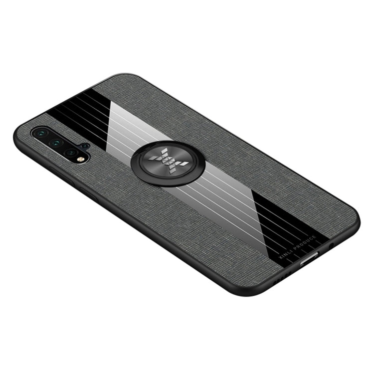 XINLI Stitching Cloth Textue Shockproof TPU Protective Case with Ring Holder, For Huawei Mate 8, For Huawei Mate 9, For Huawei Mate 10, For Huawei Mate 10 Pro, For Huawei Mate 20, For Huawei Mate 20 Pro, For Huawei Mate 20 X, For Huawei Mate 30��������...