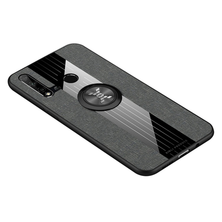 XINLI Stitching Cloth Textue Shockproof TPU Protective Case with Ring Holder, For Huawei Mate 8, For Huawei Mate 9, For Huawei Mate 10, For Huawei Mate 10 Pro, For Huawei Mate 20, For Huawei Mate 20 Pro, For Huawei Mate 20 X, For Huawei Mate 30��������...