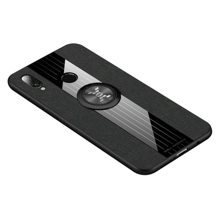 XINLI Stitching Cloth Textue Shockproof TPU Protective Case with Ring Holder, For Huawei Mate 8, For Huawei Mate 9, For Huawei Mate 10, For Huawei Mate 10 Pro, For Huawei Mate 20, For Huawei Mate 20 Pro, For Huawei Mate 20 X, For Huawei Mate 30��������...