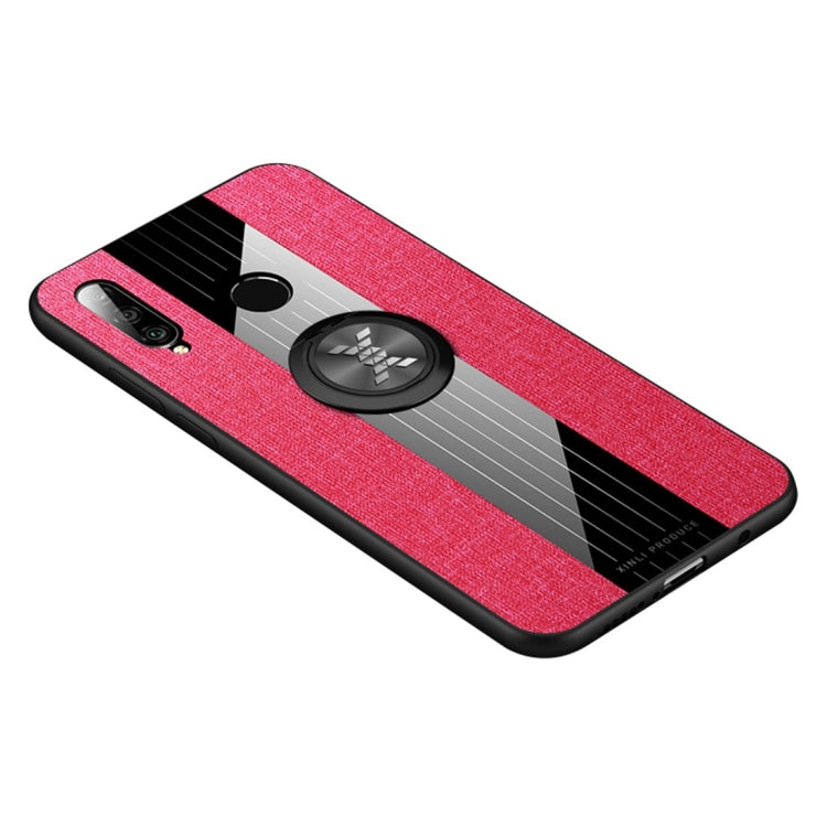 XINLI Stitching Cloth Textue Shockproof TPU Protective Case with Ring Holder, For Huawei P30, For Huawei P30 Lite, For Huawei P30 Pro