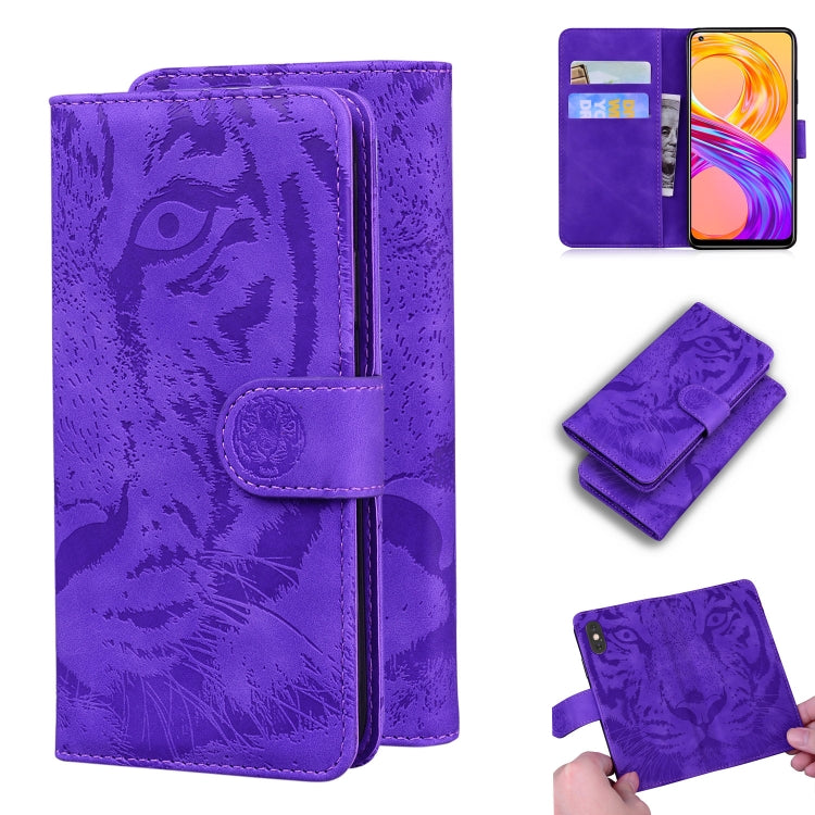 Tiger Embossing Pattern Horizontal Flip Leather Case with Holder & Card Slots & Wallet, For OPPO A15 / A15S, For OPPO A55 5G / A54 4G, For OPPO Realme V11 5G, For OPPO A74 4G / F19 4G, For OPPO A92S / Reno4 Z 5G, For OPPO A94 4G / F19 Pro��������������...