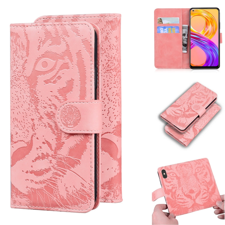 Tiger Embossing Pattern Horizontal Flip Leather Case with Holder & Card Slots & Wallet, For OPPO A15 / A15S, For OPPO A55 5G / A54 4G, For OPPO Realme V11 5G, For OPPO A74 4G / F19 4G, For OPPO A92S / Reno4 Z 5G, For OPPO A94 4G / F19 Pro��������������...