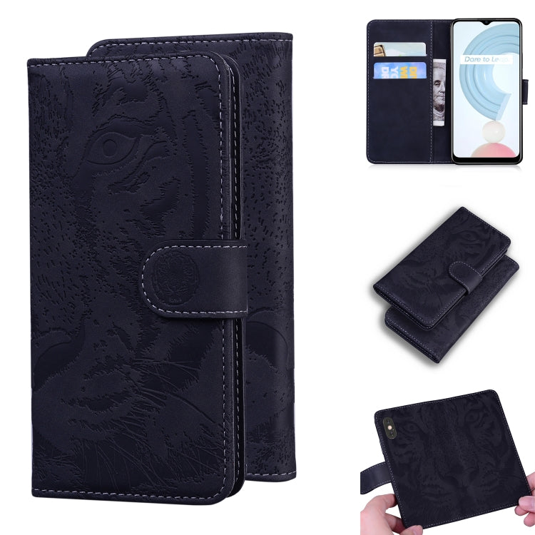 Tiger Embossing Pattern Horizontal Flip Leather Case with Holder & Card Slots & Wallet, For OPPO A15 / A15S, For OPPO A55 5G / A54 4G, For OPPO Realme V11 5G, For OPPO A74 4G / F19 4G, For OPPO A92S / Reno4 Z 5G, For OPPO A94 4G / F19 Pro��������������...