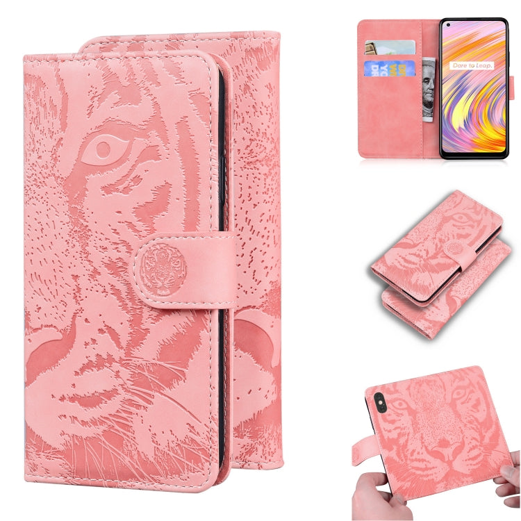 Tiger Embossing Pattern Horizontal Flip Leather Case with Holder & Card Slots & Wallet, For OPPO A15 / A15S, For OPPO A55 5G / A54 4G, For OPPO Realme V11 5G, For OPPO A74 4G / F19 4G, For OPPO A92S / Reno4 Z 5G, For OPPO A94 4G / F19 Pro��������������...
