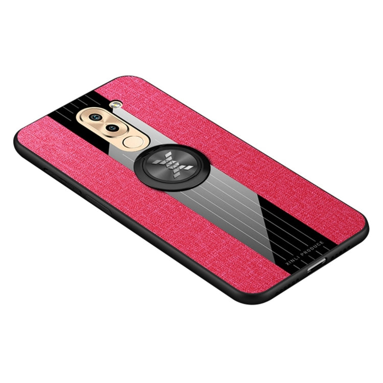 XINLI Stitching Cloth Textue Shockproof TPU Protective Case with Ring Holder, For Huawei Enjoy 8 Plus, For Huawei Enjoy 9, For Huawei Enjoy 9e, For Huawei Enjoy 9 Plus, For Huawei Enjoy 9s, For Huawei Maimang 5, For Huawei Maimang 6��������������������...