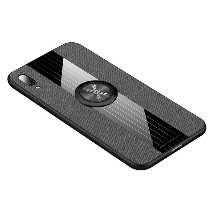 XINLI Stitching Cloth Textue Shockproof TPU Protective Case with Ring Holder, For Huawei Enjoy 8 Plus, For Huawei Enjoy 9, For Huawei Enjoy 9e, For Huawei Enjoy 9 Plus, For Huawei Enjoy 9s, For Huawei Maimang 5, For Huawei Maimang 6��������������������...