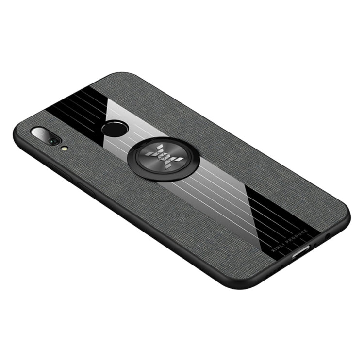 XINLI Stitching Cloth Textue Shockproof TPU Protective Case with Ring Holder, For Huawei Enjoy 8 Plus, For Huawei Enjoy 9, For Huawei Enjoy 9e, For Huawei Enjoy 9 Plus, For Huawei Enjoy 9s, For Huawei Maimang 5, For Huawei Maimang 6��������������������...