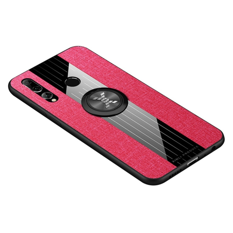 XINLI Stitching Cloth Textue Shockproof TPU Protective Case with Ring Holder, For Huawei Enjoy 8 Plus, For Huawei Enjoy 9, For Huawei Enjoy 9e, For Huawei Enjoy 9 Plus, For Huawei Enjoy 9s, For Huawei Maimang 5, For Huawei Maimang 6��������������������...
