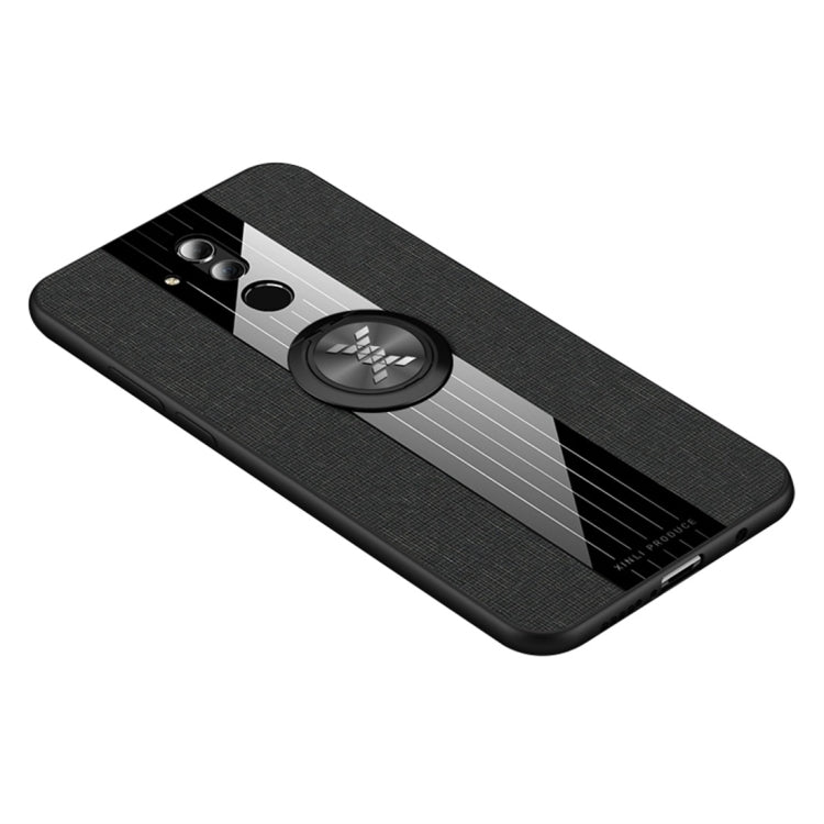 XINLI Stitching Cloth Textue Shockproof TPU Protective Case with Ring Holder, For Huawei Enjoy 8 Plus, For Huawei Enjoy 9, For Huawei Enjoy 9e, For Huawei Enjoy 9 Plus, For Huawei Enjoy 9s, For Huawei Maimang 5, For Huawei Maimang 6��������������������...