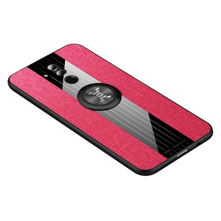 XINLI Stitching Cloth Textue Shockproof TPU Protective Case with Ring Holder, For Huawei Enjoy 8 Plus, For Huawei Enjoy 9, For Huawei Enjoy 9e, For Huawei Enjoy 9 Plus, For Huawei Enjoy 9s, For Huawei Maimang 5, For Huawei Maimang 6��������������������...