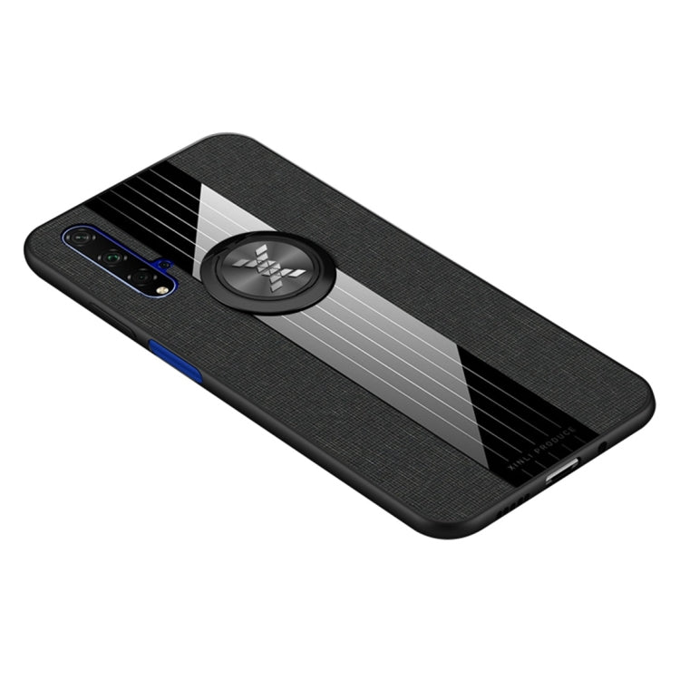 XINLI Stitching Cloth Textue Shockproof TPU Protective Case with Ring Holder, For Huawei Enjoy 8 Plus, For Huawei Enjoy 9, For Huawei Enjoy 9e, For Huawei Enjoy 9 Plus, For Huawei Enjoy 9s, For Huawei Maimang 5, For Huawei Maimang 6��������������������...