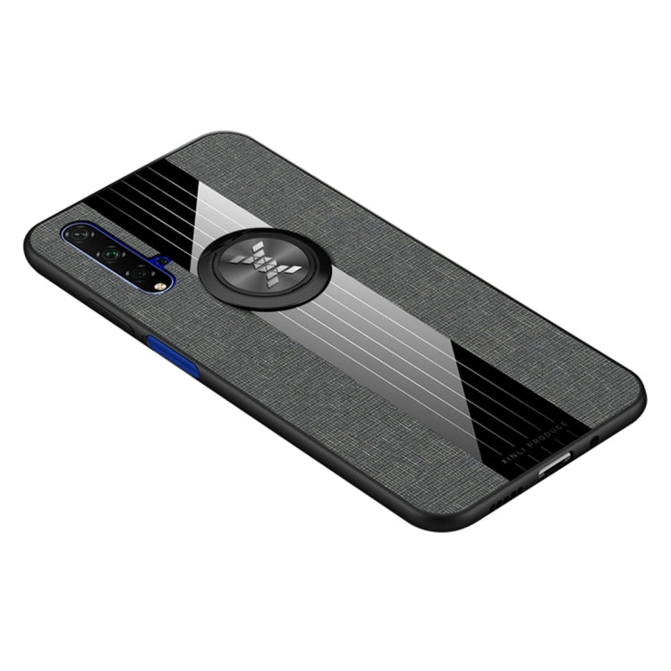XINLI Stitching Cloth Textue Shockproof TPU Protective Case with Ring Holder, For Huawei Enjoy 8 Plus, For Huawei Enjoy 9, For Huawei Enjoy 9e, For Huawei Enjoy 9 Plus, For Huawei Enjoy 9s, For Huawei Maimang 5, For Huawei Maimang 6��������������������...