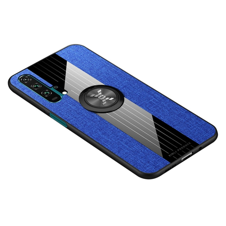 XINLI Stitching Cloth Textue Shockproof TPU Protective Case with Ring Holder, For Huawei Enjoy 8 Plus, For Huawei Enjoy 9, For Huawei Enjoy 9e, For Huawei Enjoy 9 Plus, For Huawei Enjoy 9s, For Huawei Maimang 5, For Huawei Maimang 6��������������������...