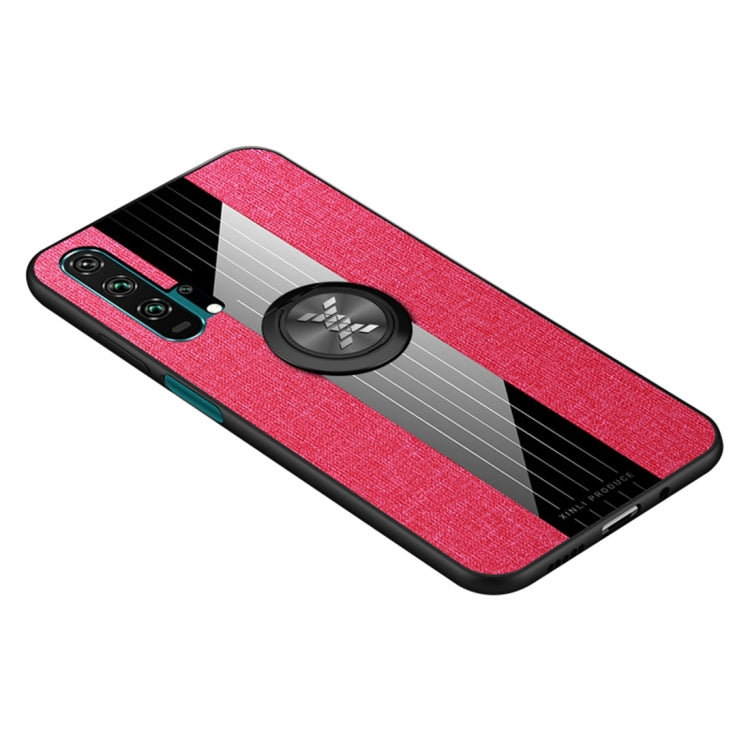 XINLI Stitching Cloth Textue Shockproof TPU Protective Case with Ring Holder, For Huawei Enjoy 8 Plus, For Huawei Enjoy 9, For Huawei Enjoy 9e, For Huawei Enjoy 9 Plus, For Huawei Enjoy 9s, For Huawei Maimang 5, For Huawei Maimang 6��������������������...