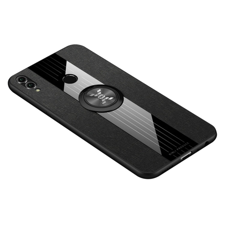 XINLI Stitching Cloth Textue Shockproof TPU Protective Case with Ring Holder, For Huawei Enjoy 8 Plus, For Huawei Enjoy 9, For Huawei Enjoy 9e, For Huawei Enjoy 9 Plus, For Huawei Enjoy 9s, For Huawei Maimang 5, For Huawei Maimang 6��������������������...