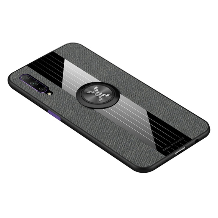 XINLI Stitching Cloth Textue Shockproof TPU Protective Case with Ring Holder, For Huawei Enjoy 8 Plus, For Huawei Enjoy 9, For Huawei Enjoy 9e, For Huawei Enjoy 9 Plus, For Huawei Enjoy 9s, For Huawei Maimang 5, For Huawei Maimang 6��������������������...