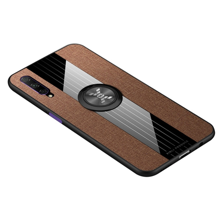 XINLI Stitching Cloth Textue Shockproof TPU Protective Case with Ring Holder, For Huawei Enjoy 8 Plus, For Huawei Enjoy 9, For Huawei Enjoy 9e, For Huawei Enjoy 9 Plus, For Huawei Enjoy 9s, For Huawei Maimang 5, For Huawei Maimang 6��������������������...
