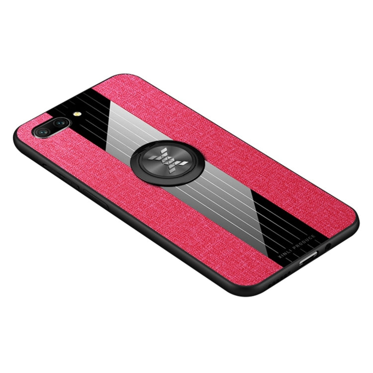 XINLI Stitching Cloth Textue Shockproof TPU Protective Case with Ring Holder, For Huawei Enjoy 8 Plus, For Huawei Enjoy 9, For Huawei Enjoy 9e, For Huawei Enjoy 9 Plus, For Huawei Enjoy 9s, For Huawei Maimang 5, For Huawei Maimang 6��������������������...
