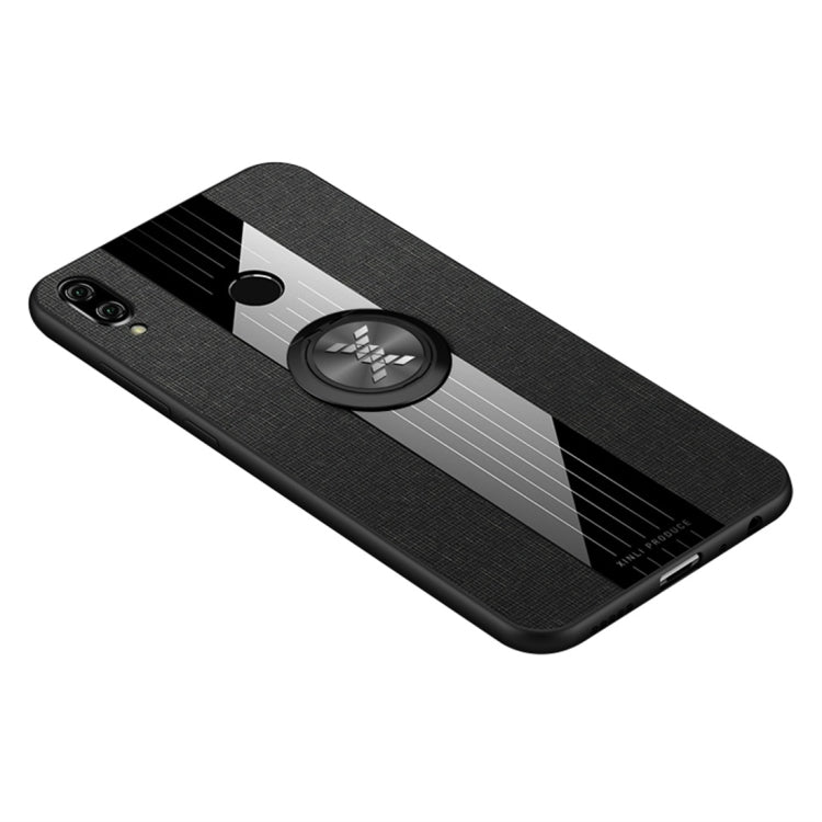 XINLI Stitching Cloth Textue Shockproof TPU Protective Case with Ring Holder, For Huawei Enjoy 8 Plus, For Huawei Enjoy 9, For Huawei Enjoy 9e, For Huawei Enjoy 9 Plus, For Huawei Enjoy 9s, For Huawei Maimang 5, For Huawei Maimang 6��������������������...