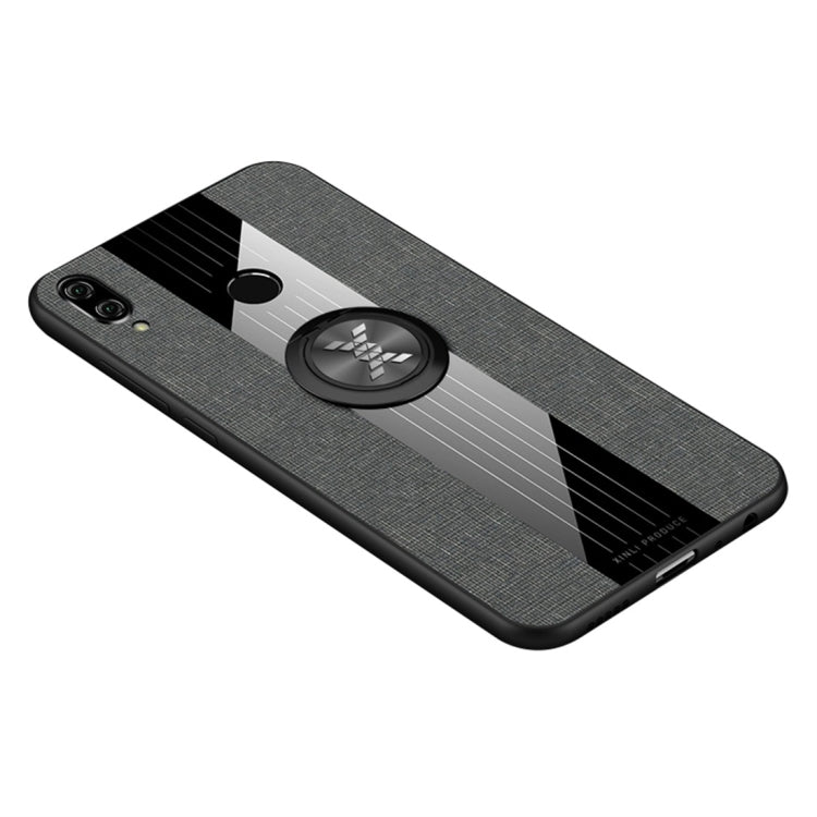 XINLI Stitching Cloth Textue Shockproof TPU Protective Case with Ring Holder, For Huawei Enjoy 8 Plus, For Huawei Enjoy 9, For Huawei Enjoy 9e, For Huawei Enjoy 9 Plus, For Huawei Enjoy 9s, For Huawei Maimang 5, For Huawei Maimang 6��������������������...