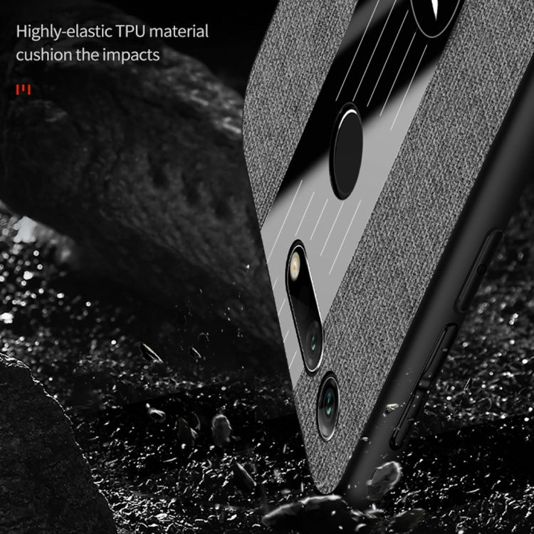 XINLI Stitching Cloth Textue Shockproof TPU Protective Case with Ring Holder, For Huawei Honor View 10, For Huawei Honor View 20