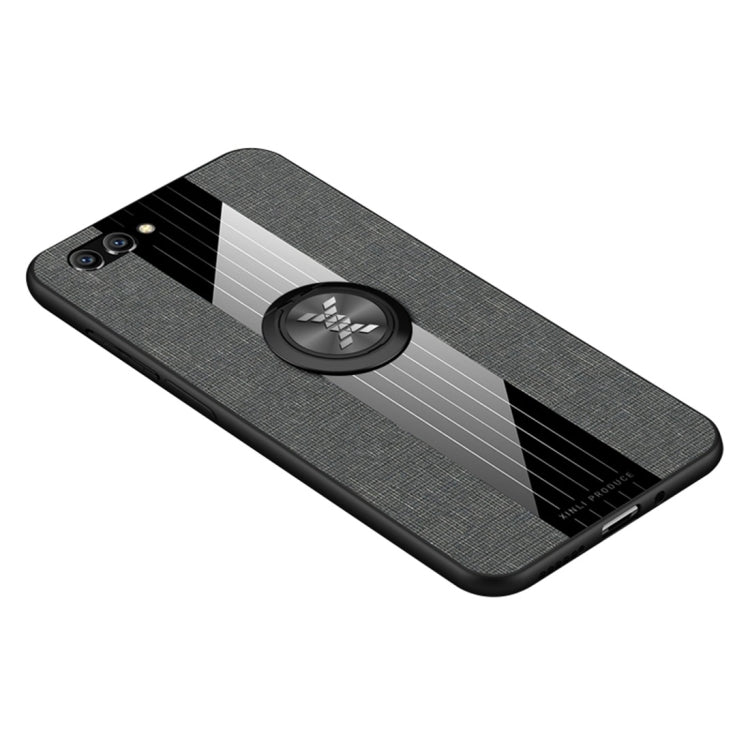 XINLI Stitching Cloth Textue Shockproof TPU Protective Case with Ring Holder, For Huawei Honor View 10, For Huawei Honor View 20