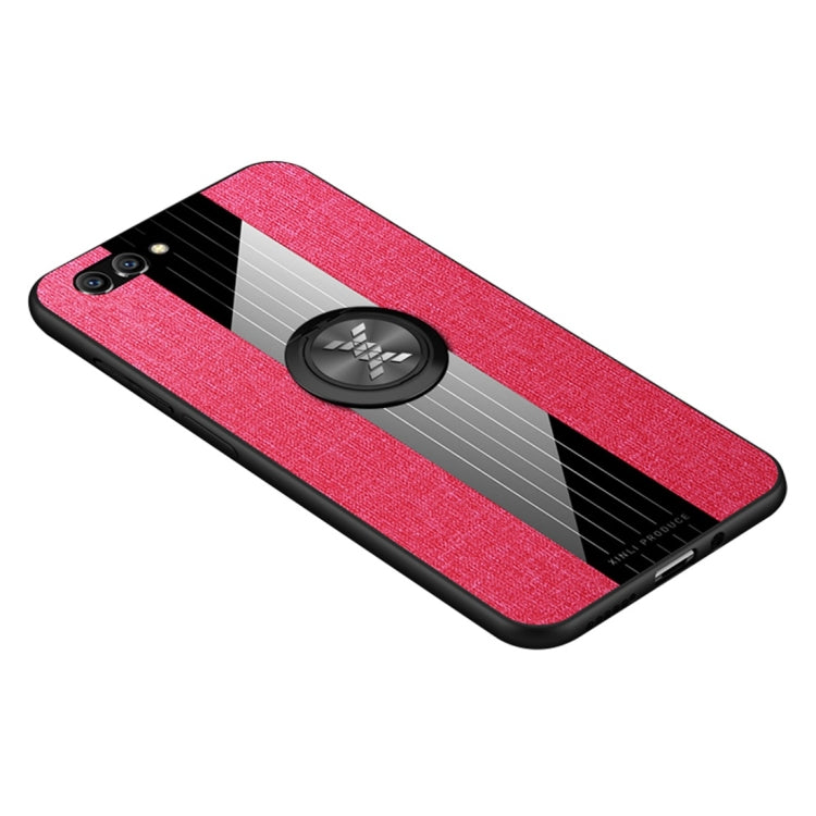 XINLI Stitching Cloth Textue Shockproof TPU Protective Case with Ring Holder, For Huawei Honor View 10, For Huawei Honor View 20