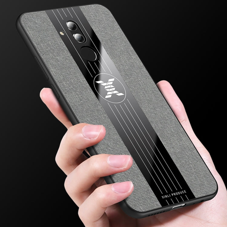 XINLI Stitching Cloth Textue Shockproof TPU Protective Case, For Huawei Mate 20 Lite / Maimang 7, For Huawei Honor 10 Lite, For Huawei Honor 20, For Huawei Honor 20 Pro, For Huawei Honor 7X, For Huawei Honor 8X, For Huawei Honor 9X���������������������...