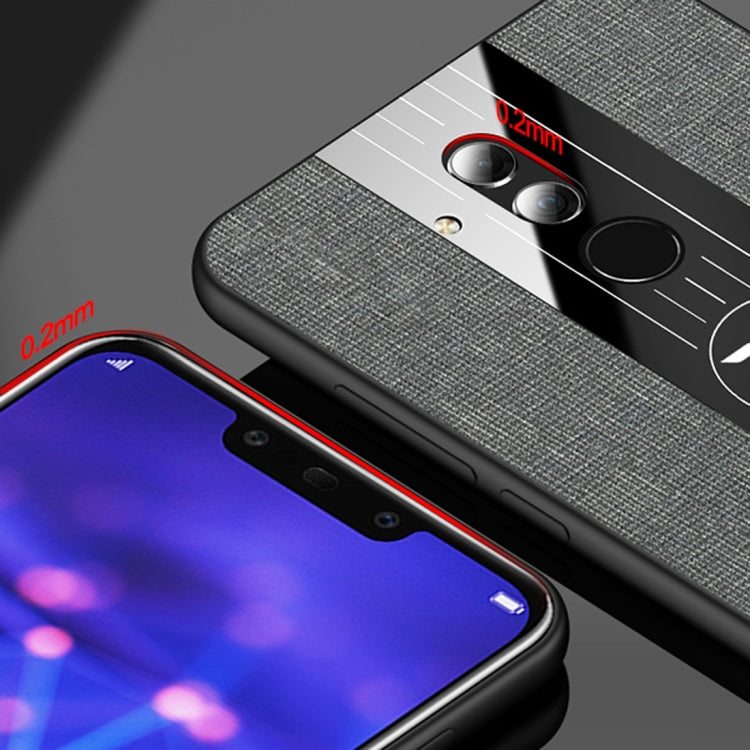 XINLI Stitching Cloth Textue Shockproof TPU Protective Case, For Huawei Mate 20 Lite / Maimang 7, For Huawei Honor 10 Lite, For Huawei Honor 20, For Huawei Honor 20 Pro, For Huawei Honor 7X, For Huawei Honor 8X, For Huawei Honor 9X���������������������...