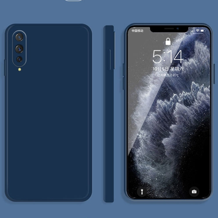 Solid Color Imitation Liquid Silicone Straight Edge Dropproof Full Coverage Protective Case, For vivo iQOO Neo, For vivo IQOO Neo3, For vivo iQOO Pro, For vivo IQOO, For vivo S5, For vivo S6, For vivo S7, For vivo X23, For vivo X27, For vivo X27 Pro
