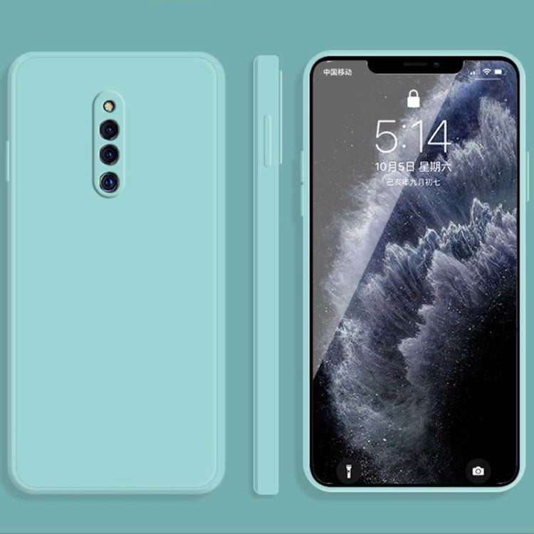 Solid Color Imitation Liquid Silicone Straight Edge Dropproof Full Coverage Protective Case, For vivo iQOO Neo, For vivo IQOO Neo3, For vivo iQOO Pro, For vivo IQOO, For vivo S5, For vivo S6, For vivo S7, For vivo X23, For vivo X27, For vivo X27 Pro