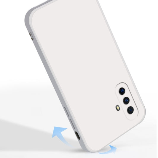 Solid Color Imitation Liquid Silicone Straight Edge Dropproof Full Coverage Protective Case