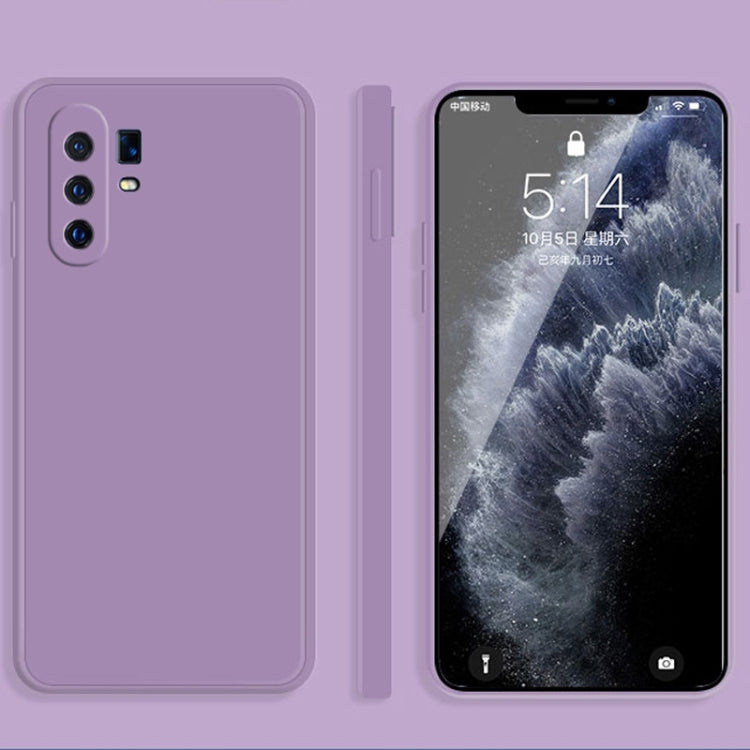 Solid Color Imitation Liquid Silicone Straight Edge Dropproof Full Coverage Protective Case, For vivo X30, For vivo X30 Pro, For vivo X50, For vivo X50 Pro, For vivo IQOO 5, For vivo S9, For vivo X60, For vivo X60 Pro