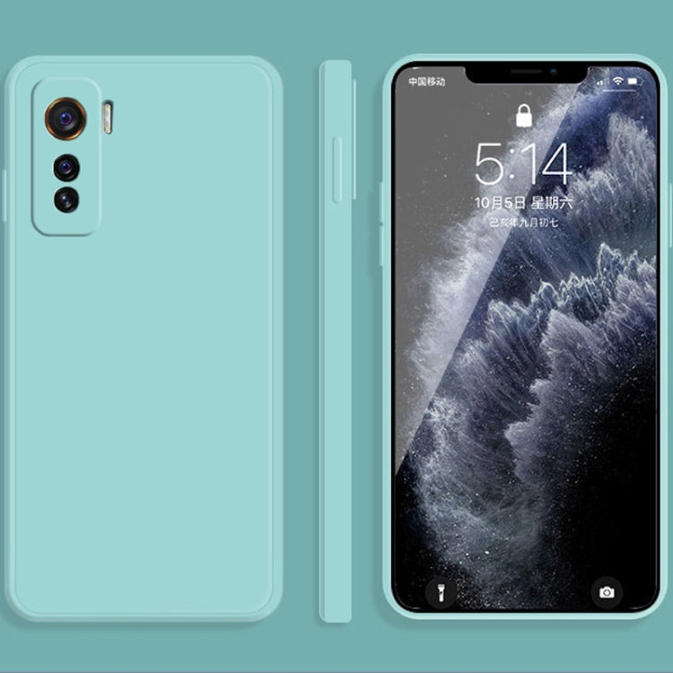Solid Color Imitation Liquid Silicone Straight Edge Dropproof Full Coverage Protective Case, For vivo X30, For vivo X30 Pro, For vivo X50, For vivo X50 Pro, For vivo IQOO 5, For vivo S9, For vivo X60, For vivo X60 Pro