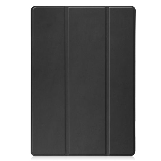 Custer Pattern Pure Color TPU Smart Tablet Holster with Sleep Function & 3-Fold Holder & Pen Slot
