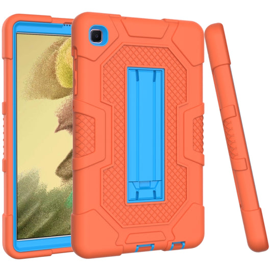 Contrast Color Robot Shockproof Silicone + PC Protective Case with Holder