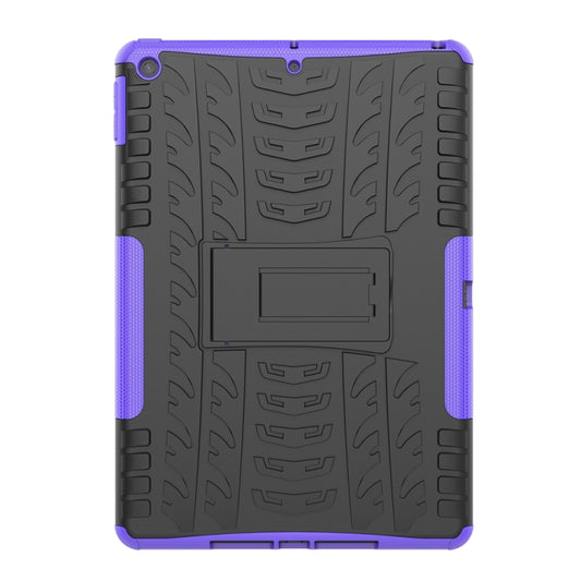 Tire Texture TPU + PC Shockproof Case with Holder