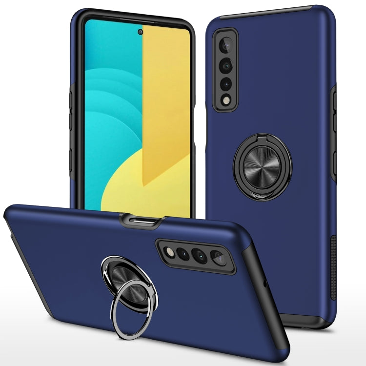 PC + TPU Shockproof Magnetic Protective Case with Invisible Ring Holder, For LG Stylo 7 5G, For Motorola Moto G9 Power, For vivo Y31, For Xiaomi Poco M3, For Xiaomi Redmi Note9 4G, For Xiaomi Redmi 9C