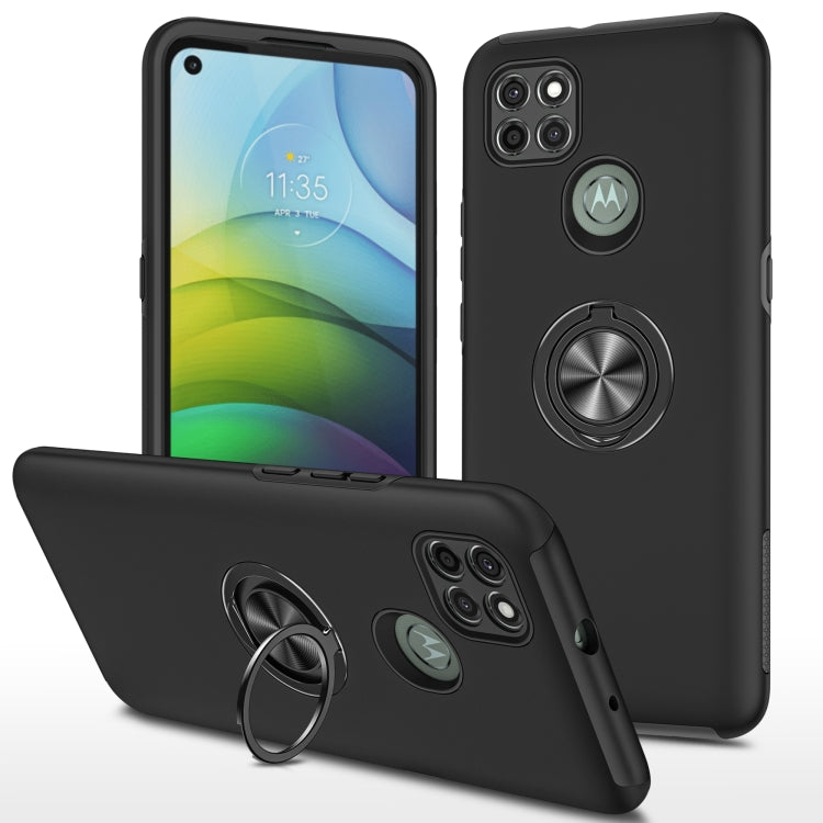 PC + TPU Shockproof Magnetic Protective Case with Invisible Ring Holder, For LG Stylo 7 5G, For Motorola Moto G9 Power, For vivo Y31, For Xiaomi Poco M3, For Xiaomi Redmi Note9 4G, For Xiaomi Redmi 9C