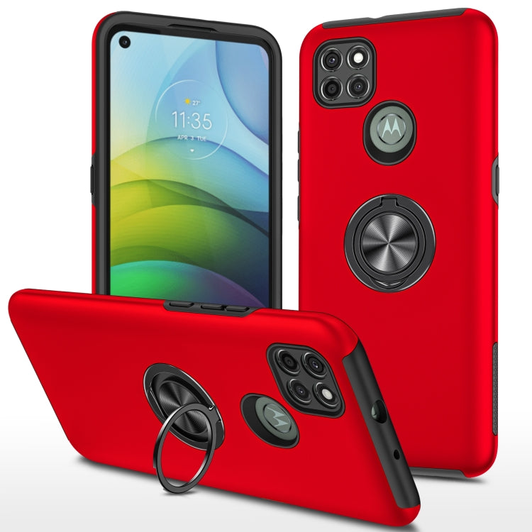 PC + TPU Shockproof Magnetic Protective Case with Invisible Ring Holder, For LG Stylo 7 5G, For Motorola Moto G9 Power, For vivo Y31, For Xiaomi Poco M3, For Xiaomi Redmi Note9 4G, For Xiaomi Redmi 9C