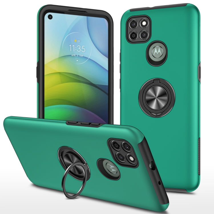 PC + TPU Shockproof Magnetic Protective Case with Invisible Ring Holder, For LG Stylo 7 5G, For Motorola Moto G9 Power, For vivo Y31, For Xiaomi Poco M3, For Xiaomi Redmi Note9 4G, For Xiaomi Redmi 9C