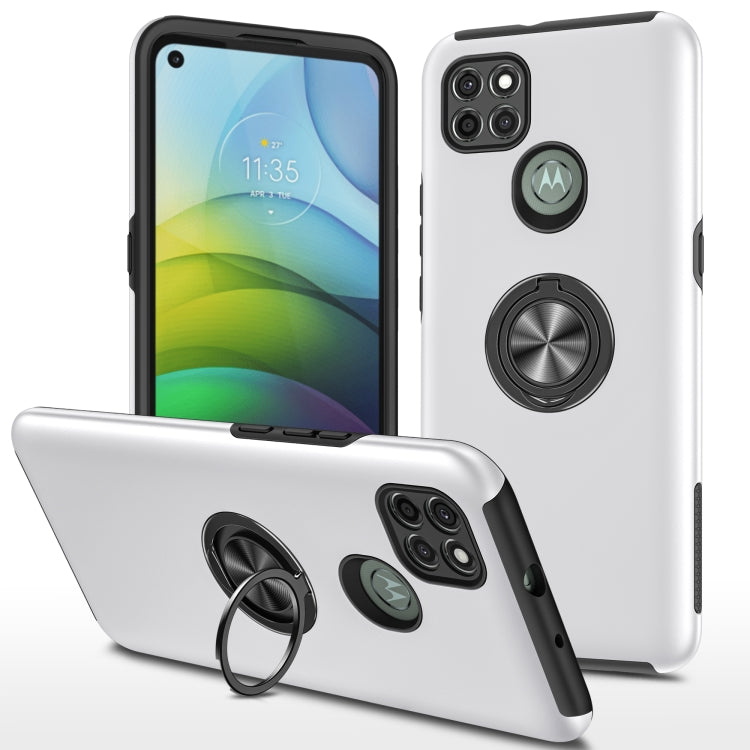 PC + TPU Shockproof Magnetic Protective Case with Invisible Ring Holder, For LG Stylo 7 5G, For Motorola Moto G9 Power, For vivo Y31, For Xiaomi Poco M3, For Xiaomi Redmi Note9 4G, For Xiaomi Redmi 9C