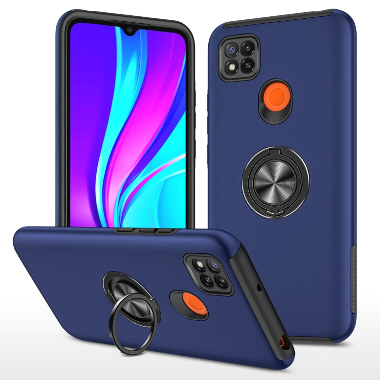 PC + TPU Shockproof Magnetic Protective Case with Invisible Ring Holder, For LG Stylo 7 5G, For Motorola Moto G9 Power, For vivo Y31, For Xiaomi Poco M3, For Xiaomi Redmi Note9 4G, For Xiaomi Redmi 9C
