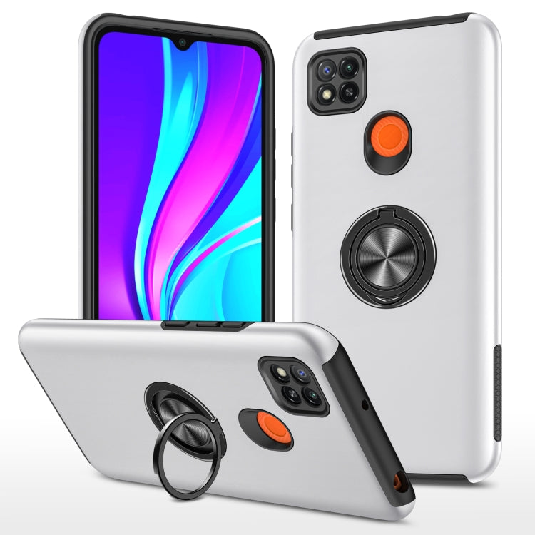 PC + TPU Shockproof Magnetic Protective Case with Invisible Ring Holder, For LG Stylo 7 5G, For Motorola Moto G9 Power, For vivo Y31, For Xiaomi Poco M3, For Xiaomi Redmi Note9 4G, For Xiaomi Redmi 9C