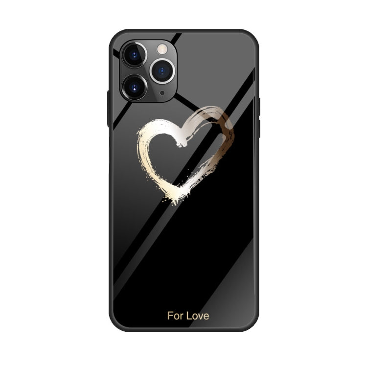 Colorful Painted Glass Case, For iPhone 11, For iPhone 11 Pro, For iPhone 11 Pro Max
