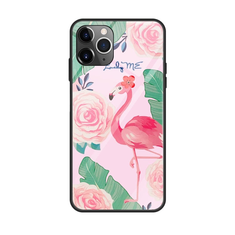 Colorful Painted Glass Case, For iPhone 11, For iPhone 11 Pro, For iPhone 11 Pro Max