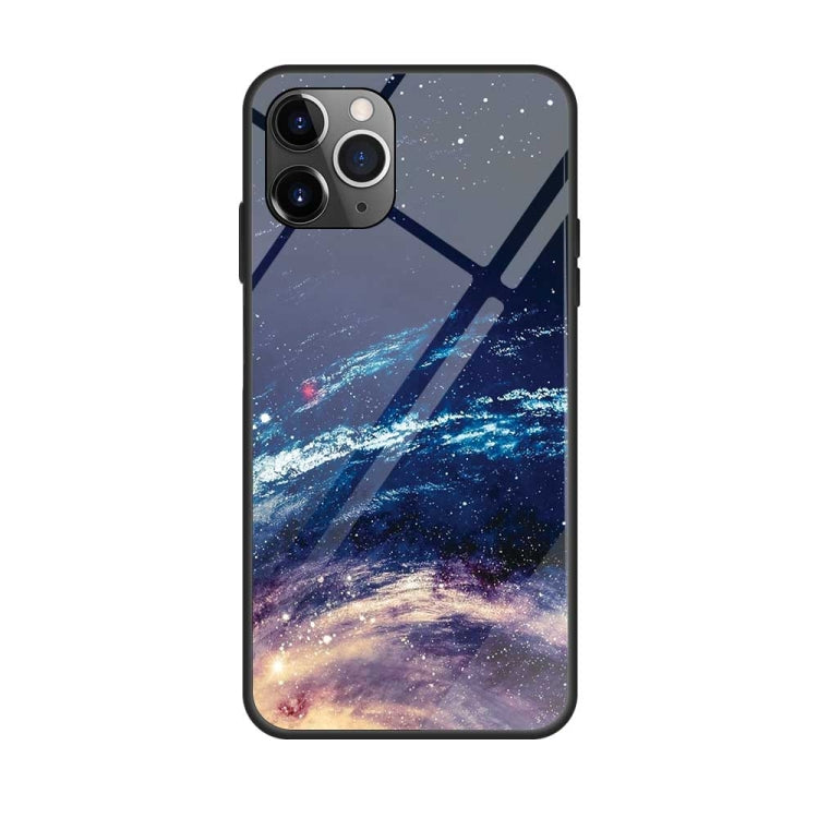 Colorful Painted Glass Case, For iPhone 11, For iPhone 11 Pro, For iPhone 11 Pro Max